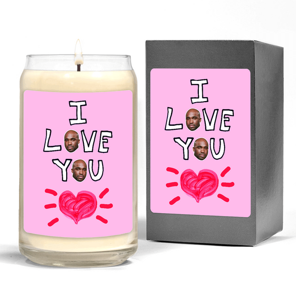 I Love You Scented Candle