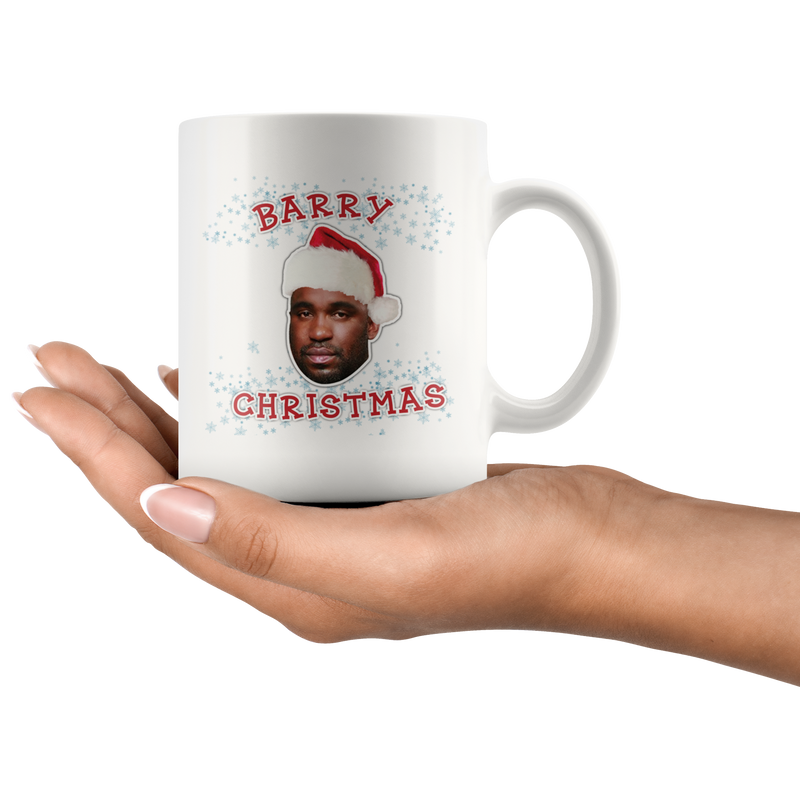 Barry Christmas Mug