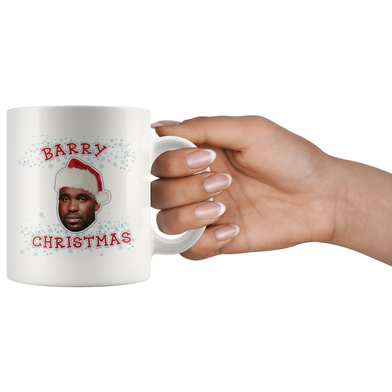 Barry Christmas Mug